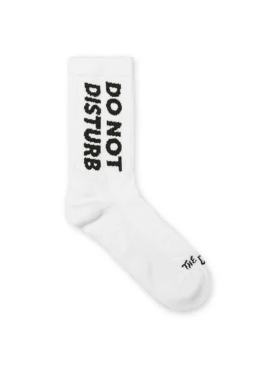 The Dudes Do Not Disturb White Socks Κάλτσες - Image 7