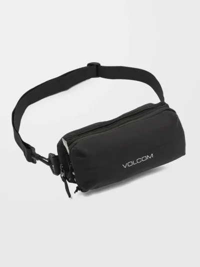 τσαντάκι μέσης σε μαύρο χρώμα από την volcom, take a hike waist bag