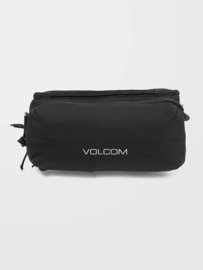 τσαντάκι μέσης σε μαύρο χρώμα από την volcom, take a hike waist bag