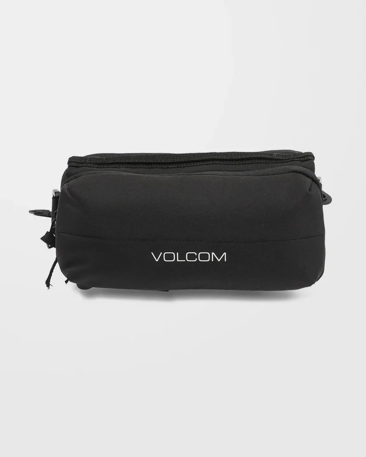 τσαντάκι μέσης σε μαύρο χρώμα από την volcom, take a hike waist bag