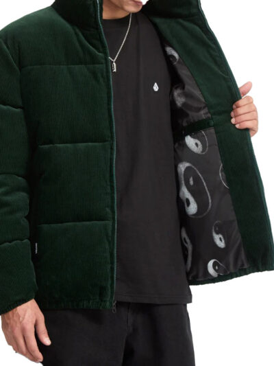 Volcom Walltz Cord Jacket - Scarab Ανδρικό Μπουφάν - Image 5