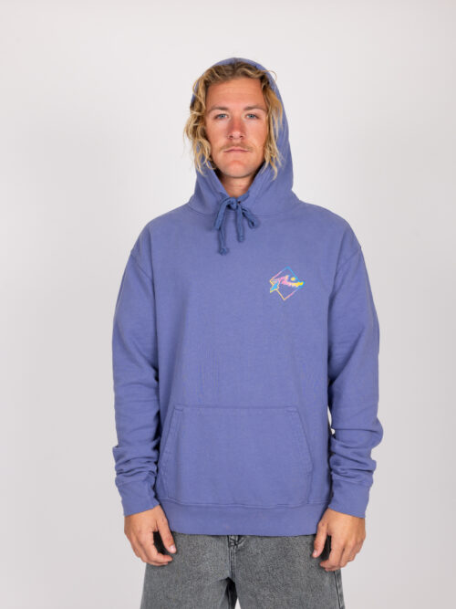 ανδρικό φούτερ σε μωβ χρώμα από την rusty, crackel Hoodie