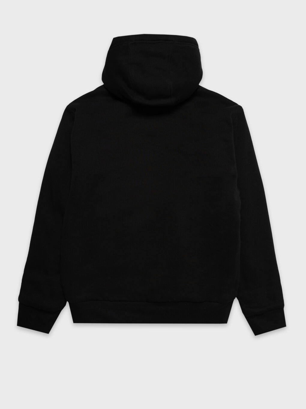 ανδρικό μπουφάν σε μαύρο χρώμα με κουκούλα και εσωτερική επένδυση από την CAT, padded fleece jacket