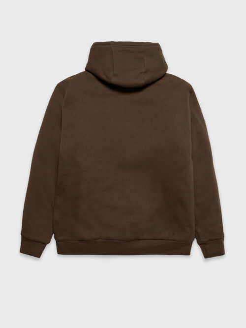 ανδρικό μπουφάν με επένδυση σε καφέ χρώμα από την CAT, padded fleece jacket