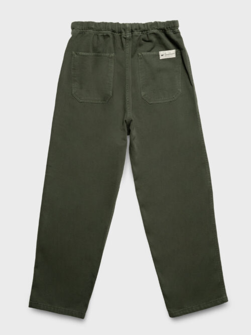 ανδρικό παντελόνι σε πράσινο χρώμα από την CAT, utility twill clip pant