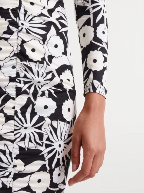 Compania Fantastica Short Dress – Tofu Print Φόρεμα - Image 5