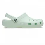 παιδικά σαμπό σε χρώμα μέντας από την crocs, classic clog t