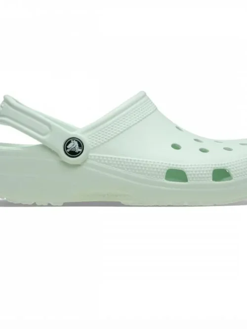 παιδικά σαμπό σε χρώμα μέντας από την crocs, classic clog t