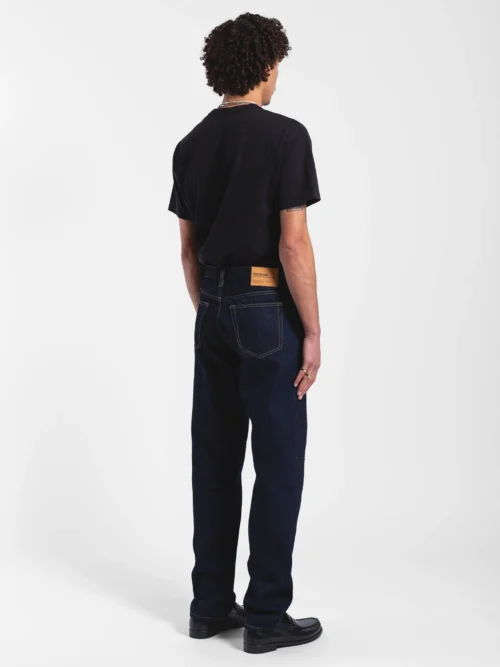 ανδρικό τζιν παντελόνι σε σκούρο μπλε χρώμα από την dr denim, dash straight stream rinse