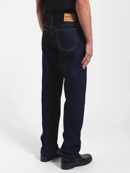 ανδρικό τζιν παντελόνι σε σκούρο μπλε χρώμα από την dr denim, dash straight stream rinse