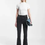 γυναικείο τζιν παντελόνι σε μαύρο χρώμα από την dr.denim, moxy flare dark grey mist