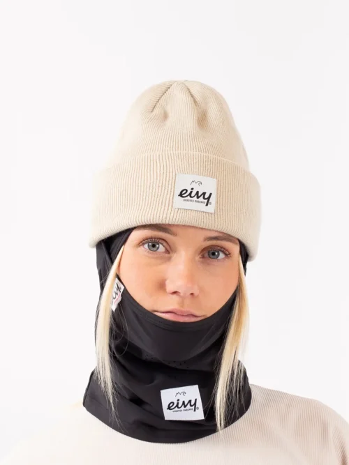 γυναικεία μαύρη κουκούλα από την eivy, hinge balaclava