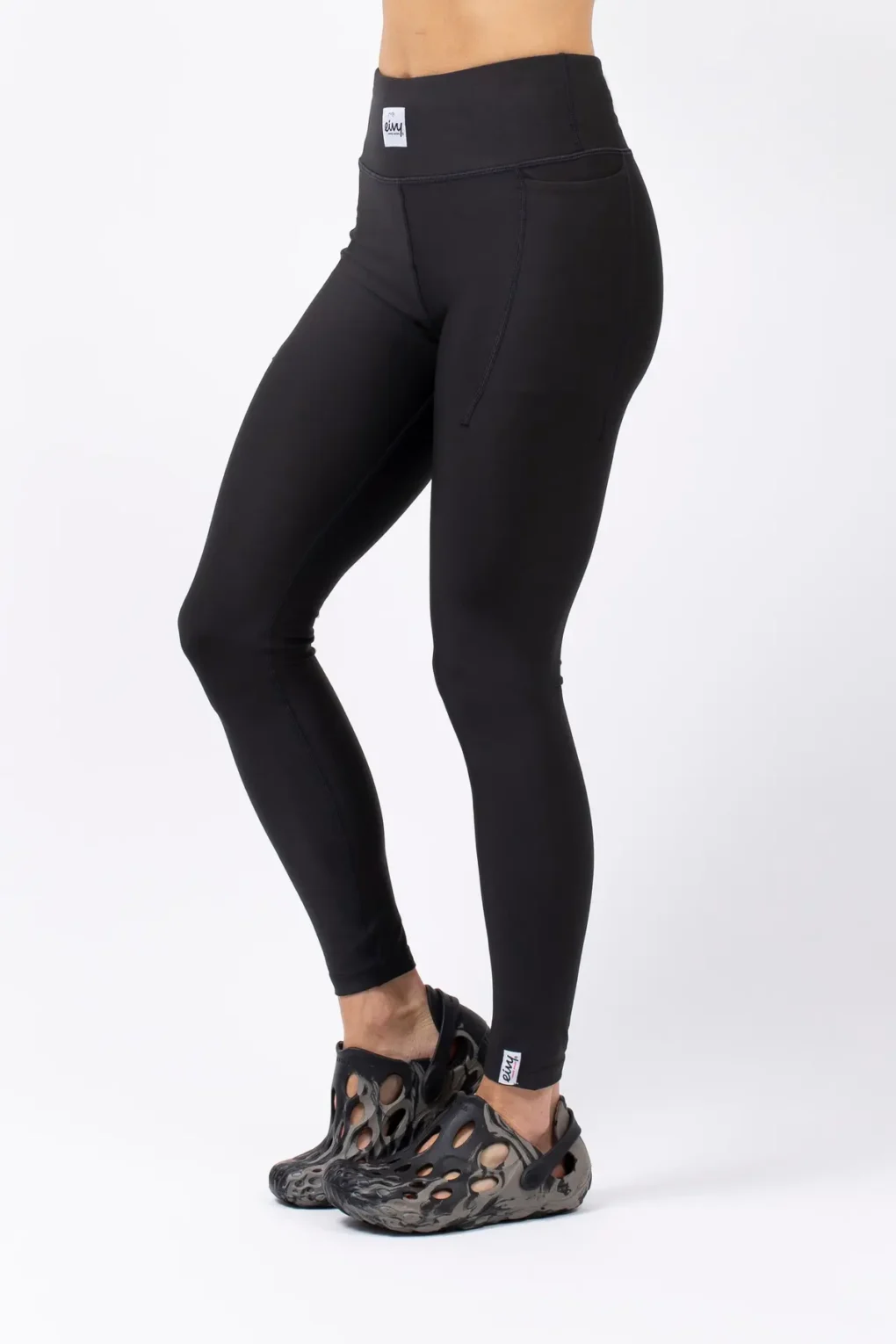 γυναικείο κολάν σε μαύρο χρώμα από την eivy, pocket tights