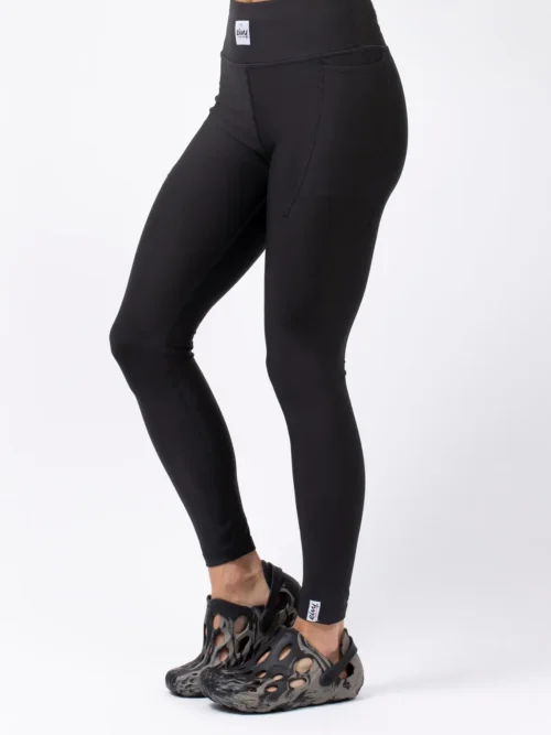 γυναικείο κολάν σε μαύρο χρώμα από την eivy, pocket tights