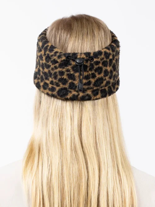 Eivy Throwback Sherpa Headband – Leopard Κορδέλα - Image 5