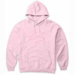 ανδρικό φούτερ σε ροζ χρώμα από την es, script fleece hoodie