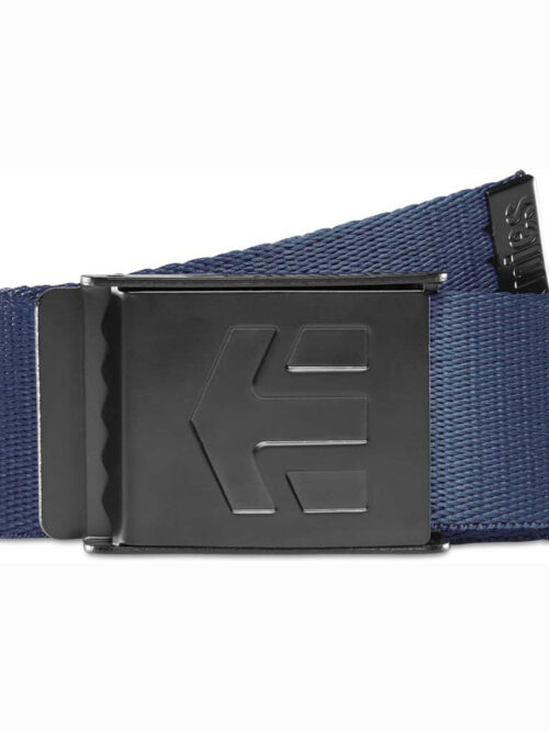 ανδρική ζώνη σε μπλε χρώμα από την etnies, staplez belt
