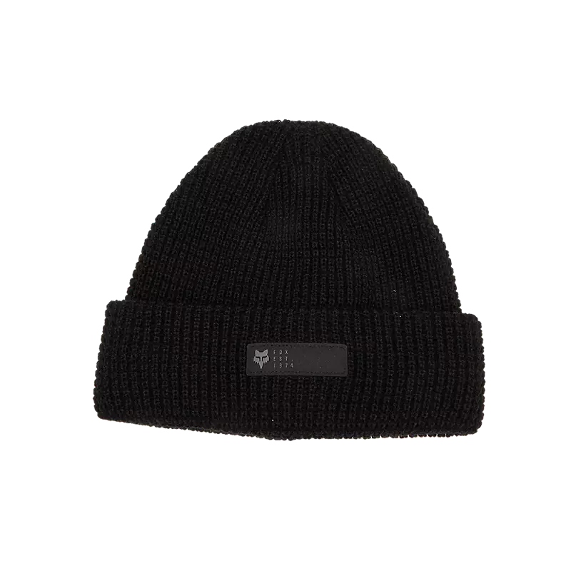 σκουφάκι σε μαύρο χρώμα από την fox, zenther beanie black