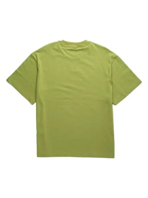 ανδρική κοντομάνικη μπλούζα σε πράσινο χρώμα με επιγραφή στο μπροστινό και πίσω μέρος από την homeboy, tagged t-shirt