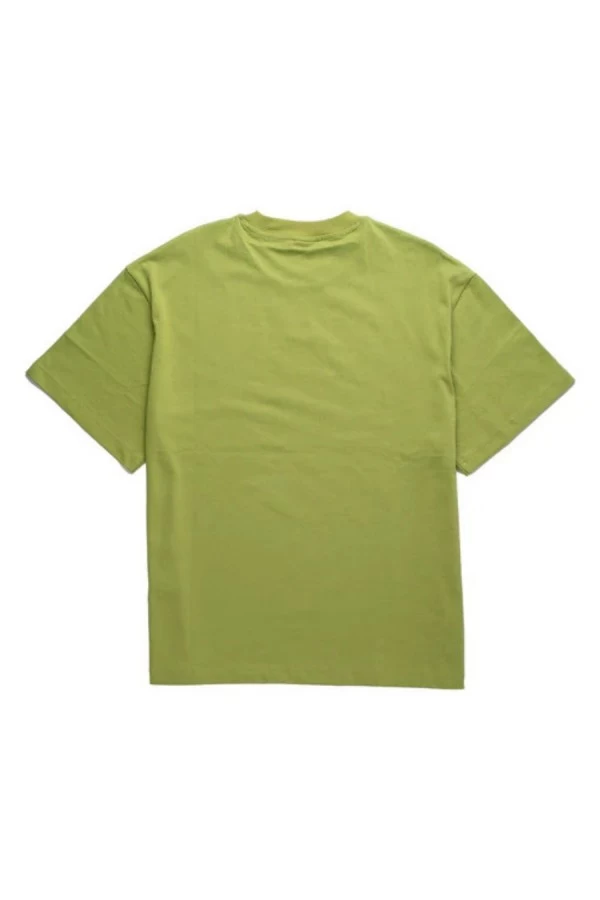 ανδρική κοντομάνικη μπλούζα σε πράσινο χρώμα με επιγραφή στο μπροστινό και πίσω μέρος από την homeboy, tagged t-shirt