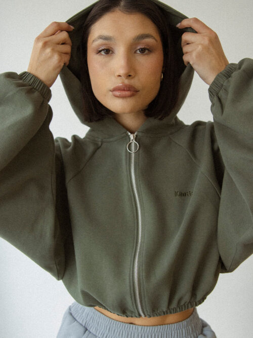 Kaotiko Zipper Jacket Giulia Interlock Γυναικεία Ζακέτα - Image 4