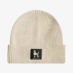 σκούφος σε μπεζ χρώμα από την kaotiko, poodle beanie