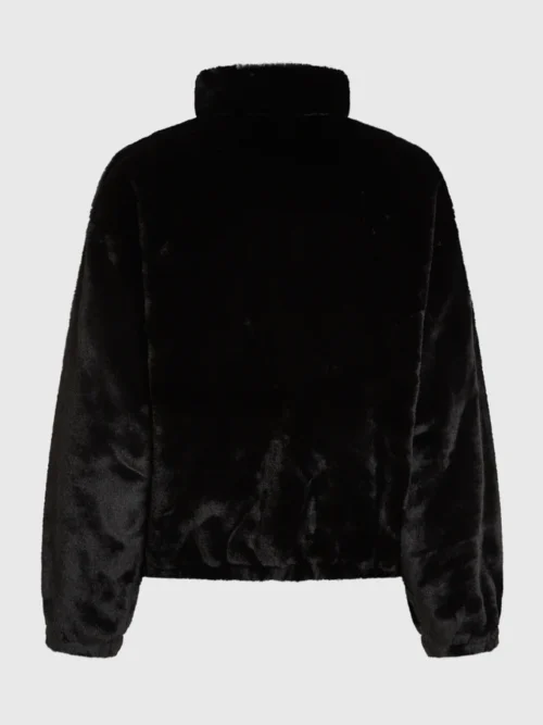 γυναικεία γούνα σε μαύρο χρώμα από την o'neill, fwc cruz faux fur fleece