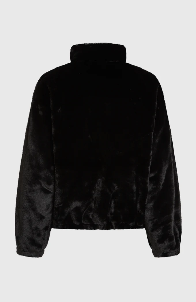 γυναικεία γούνα σε μαύρο χρώμα από την o'neill, fwc cruz faux fur fleece