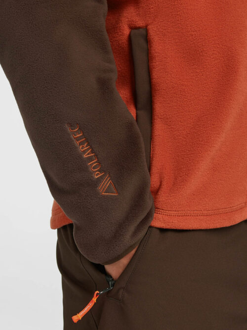 O'neill FWC'Peak Polartec Hyperfleece Brown Ανδρική Ζακέτα - Image 3