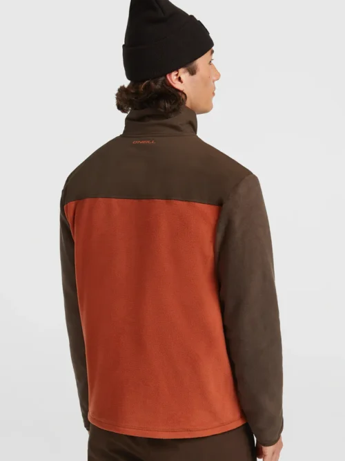 O'neill FWC'Peak Polartec Hyperfleece Brown Ανδρική Ζακέτα - Image 5