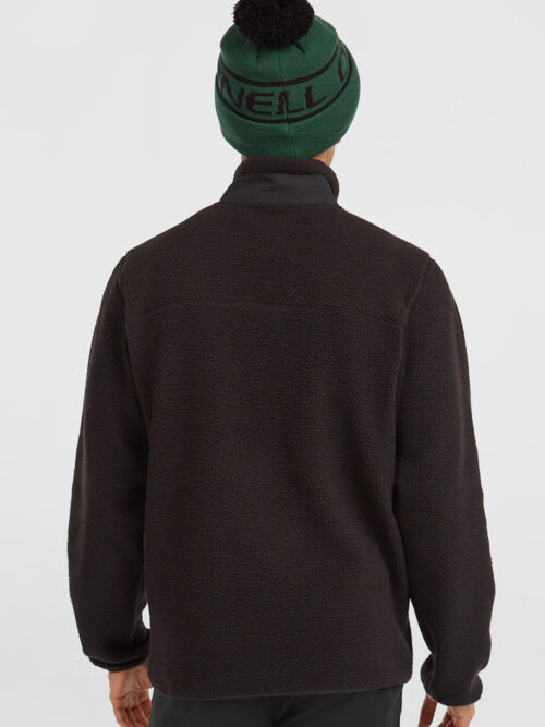 O'neill Must-Have High Pile Full-Zip Fleece Black Ανδρική Ζακέτα - Image 5