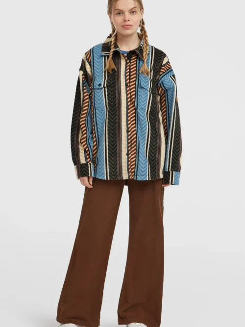 O'neill O'riginals Superfleece Shirt Blue Γυναικείο Πουκάμισο - Image 4