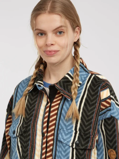 O'neill O'riginals Superfleece Shirt Blue Γυναικείο Πουκάμισο - Image 7