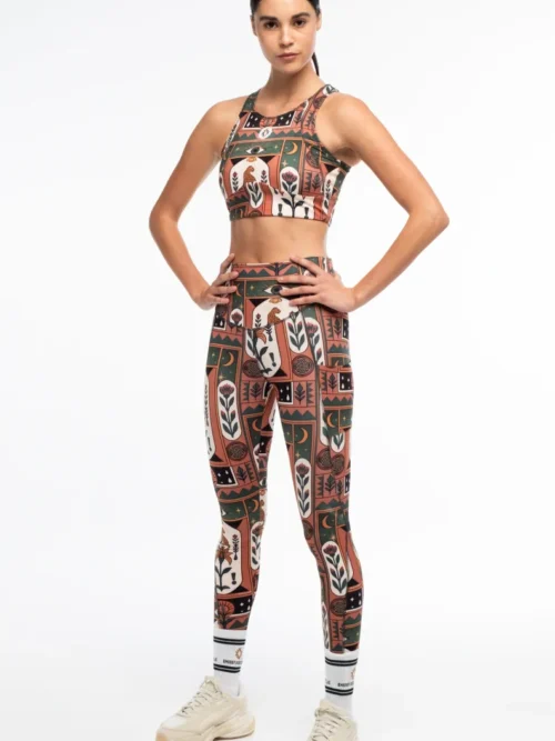 Peace&Chaos Mystic Bloom Sports Leggings Γυναικείο Κολάν - Image 17