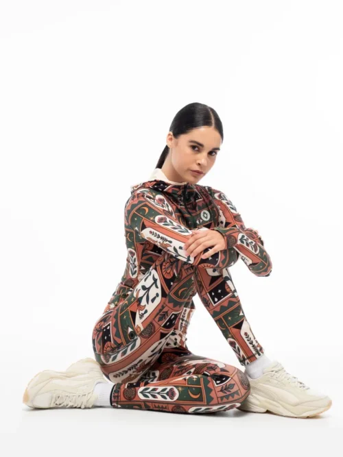 Peace&Chaos Mystic Bloom Sports Leggings Γυναικείο Κολάν - Image 5