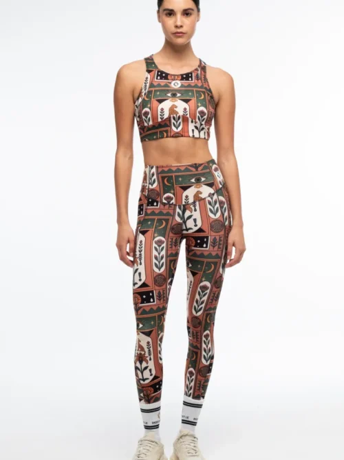 Peace&Chaos Mystic Bloom Sports Top Γυναικείο Μπουστάκι - Image 4