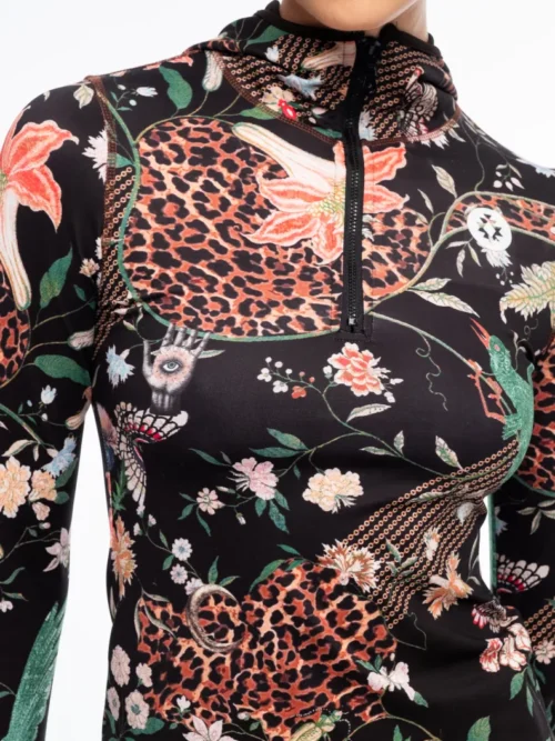 Peace& Chaos Sacerd Wild Fitted Active Zip Hoodie Γυναικεία Μπλούζα - Image 11