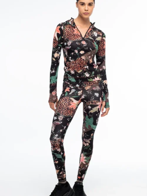 Peace& Chaos Sacerd Wild Fitted Active Zip Hoodie Γυναικεία Μπλούζα - Image 15
