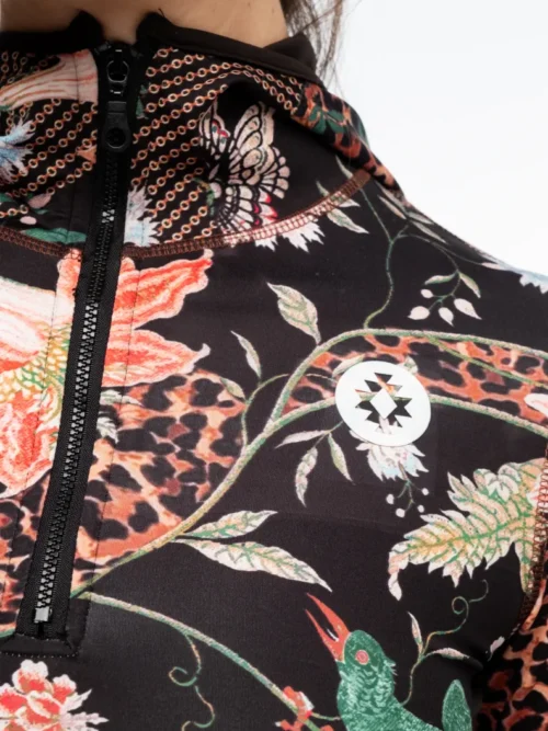 Peace& Chaos Sacerd Wild Fitted Active Zip Hoodie Γυναικεία Μπλούζα - Image 17