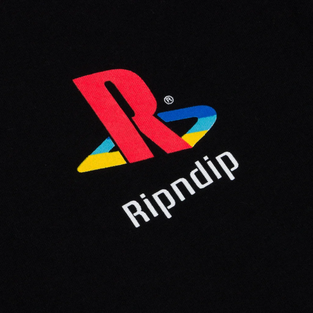 ανδρικό κοντομάνικο σε μαύρο χρώμα από την ripndip, nermii t-shirt