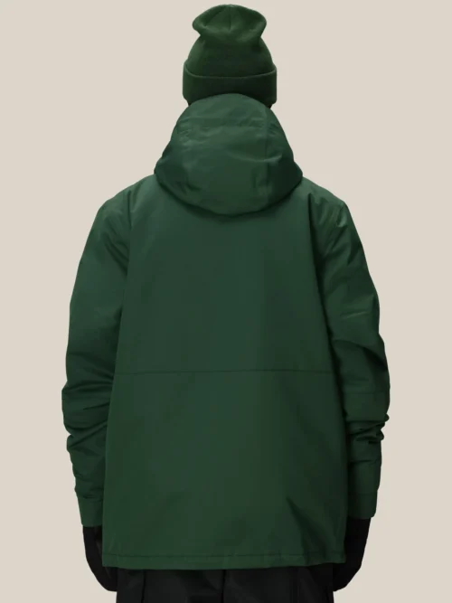 ανδρικό μπουφάν για ski/snowboard σε πράσινο χρώμα από την 686, foundation insulated jacket