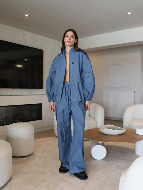 γυναικείο τζιν σετ από την inna manoli, denim set