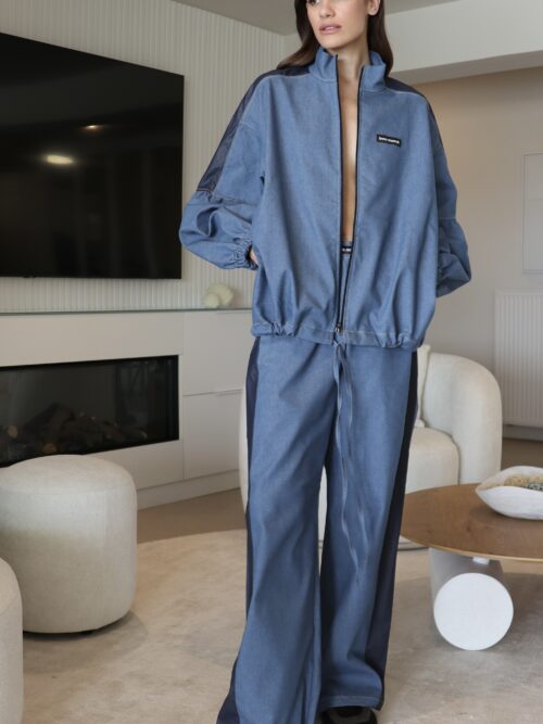 γυναικείο τζιν σετ από την inna manoli, denim set