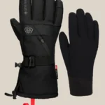 γάντια χιονιού σε μαύρο χρώμα από την 686, smarty gauntlet glove