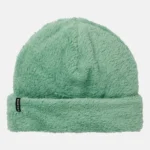 γούνινος σκούφος σε πράσινο χρώμα από την burton, high pile beanie soft sage