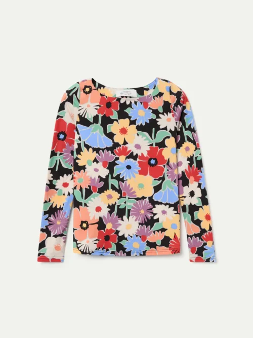 γυναικεία μπλούζα με λουλούδια από την compania fantastica, hampton big print shirt