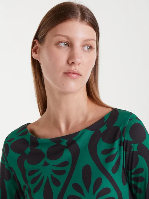 Compania Fantastica Long Dress With Baroque Print Φόρεμα - Image 5