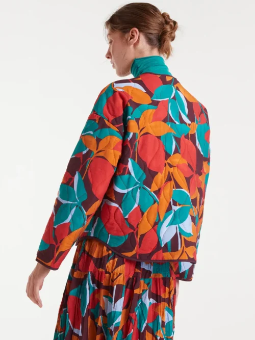 Compania Fantastica Ponziana Print Jacket Γυναικείο Μπουφάν - Image 4