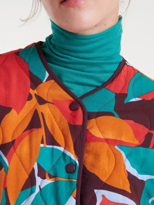 Compania Fantastica Ponziana Print Jacket Γυναικείο Μπουφάν - Image 5