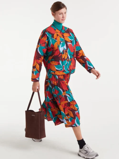 Compania Fantastica Ponziana Print Jacket Γυναικείο Μπουφάν - Image 7